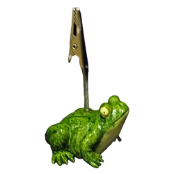Flippy the Frog Ticket Holder