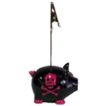 Pirate Skull Piggy Ticket Holder