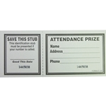 Attendance Prize Tickets