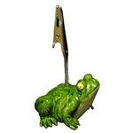 Flippy the Frog Ticket Holder