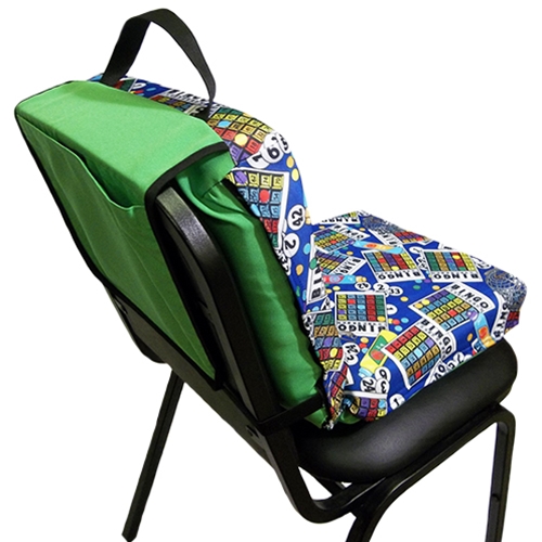 Complete Bingo Double Seat Cushion with Flap