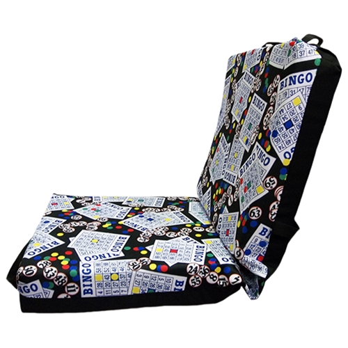 Classic Bingo Double Seat Cushion with Flap