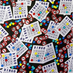 Double Bingo Seat Cushion