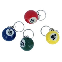 Bingo Ball Key Chain