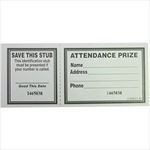 Attendance Prize Tickets