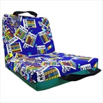 Classic Bingo Double Seat Cushion with Flap