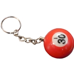 Bingo Ball Key Chain